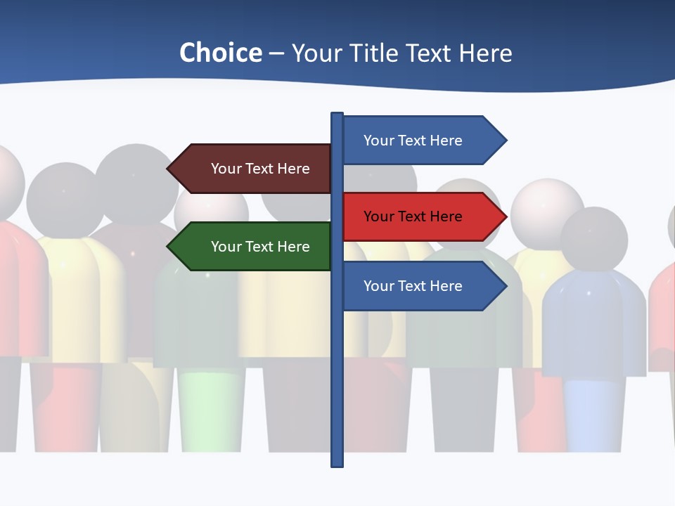 Diversity Caucasian Unity PowerPoint Template