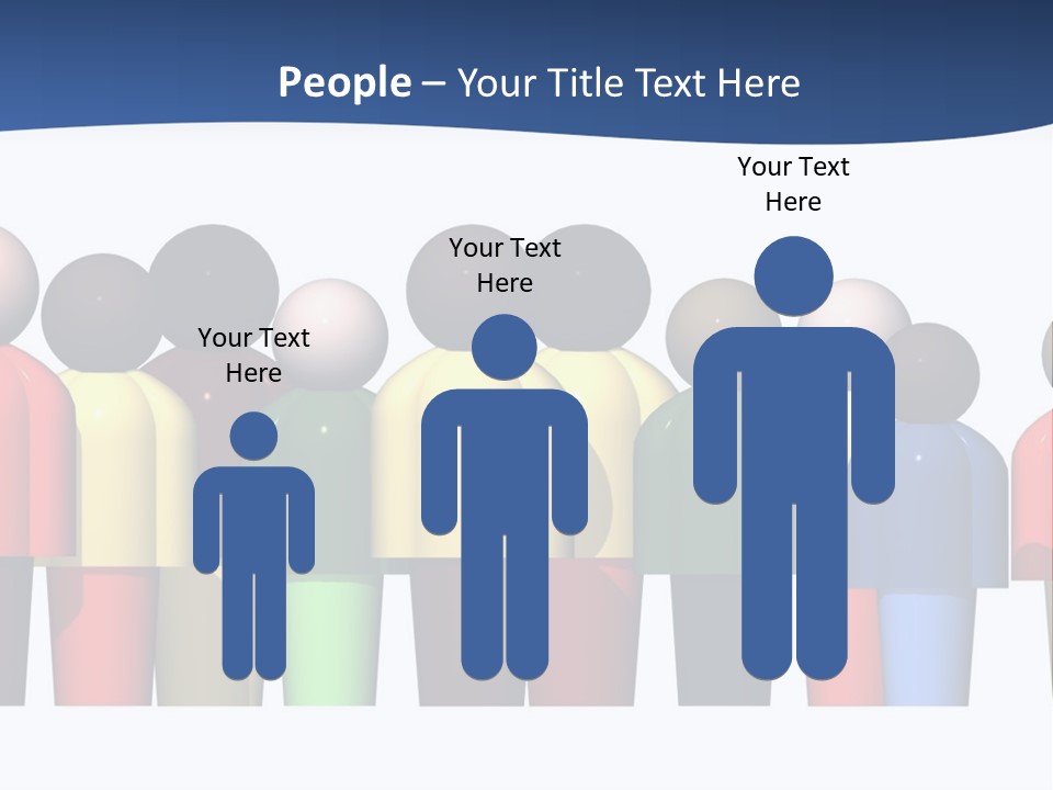 Diversity Caucasian Unity PowerPoint Template