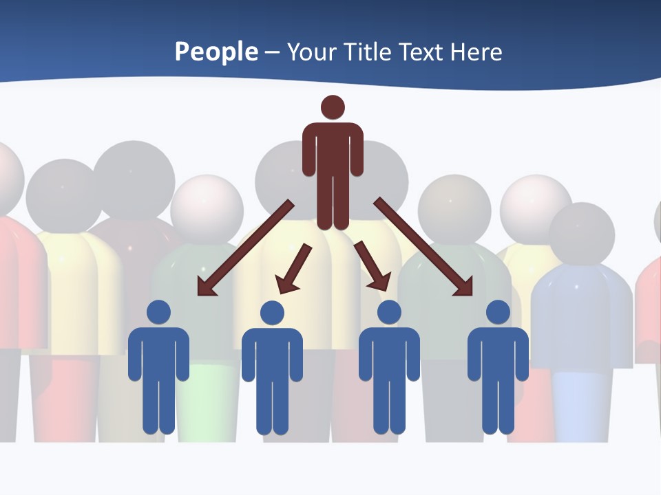 Diversity Caucasian Unity PowerPoint Template