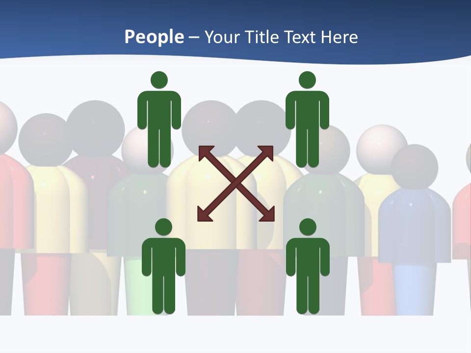 Diversity Caucasian Unity PowerPoint Template