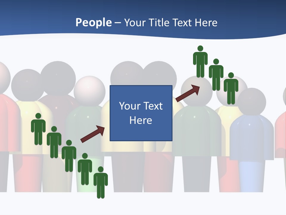 Diversity Caucasian Unity PowerPoint Template