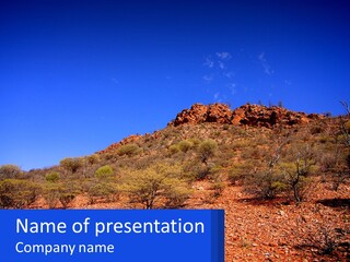 Explore Hiking Sky PowerPoint Template