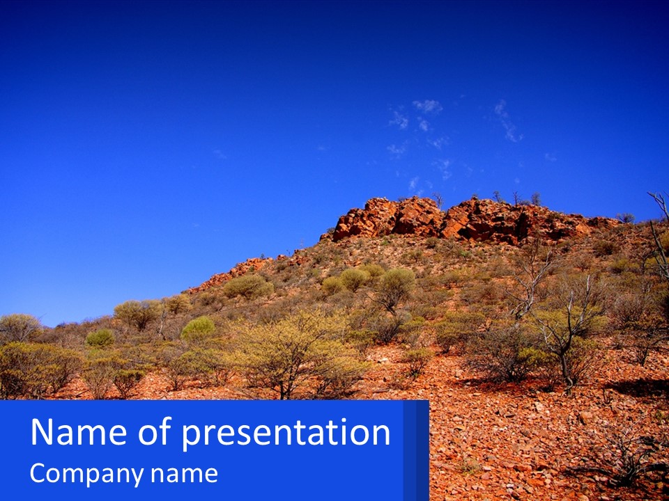 Explore Hiking Sky PowerPoint Template