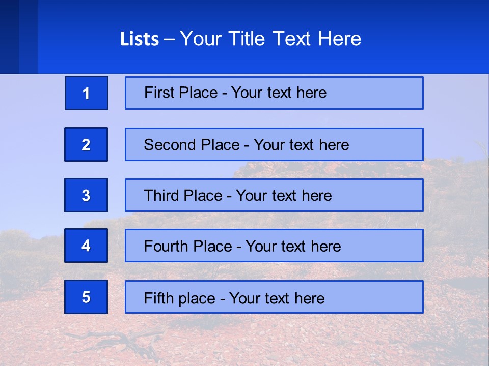 Explore Hiking Sky PowerPoint Template