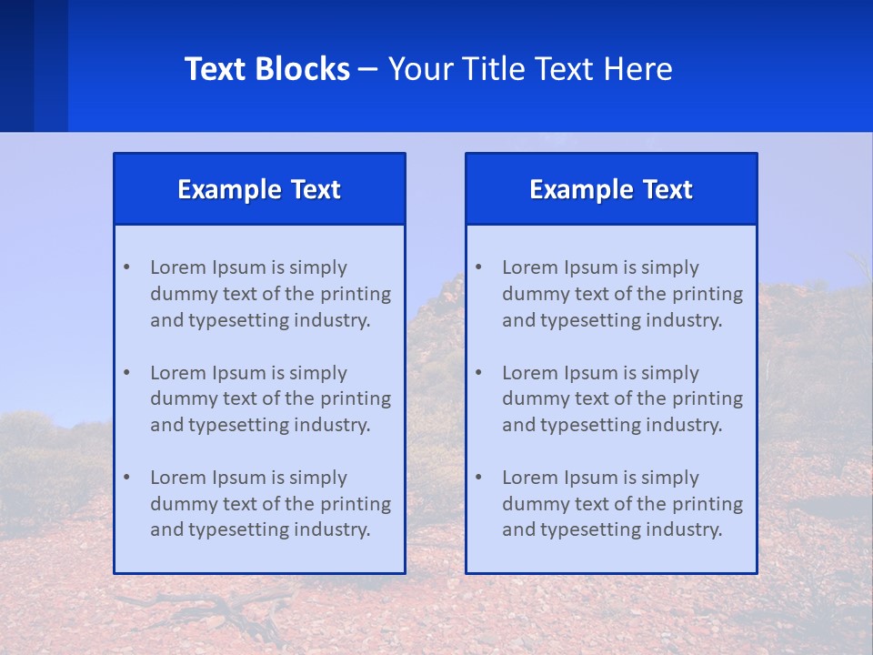 Explore Hiking Sky PowerPoint Template