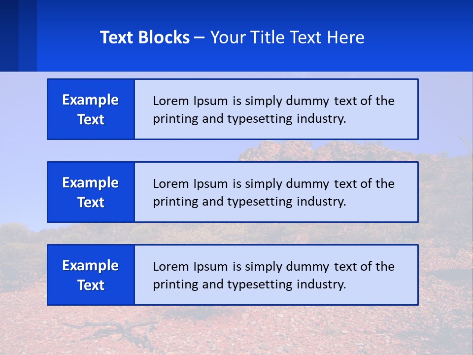 Explore Hiking Sky PowerPoint Template