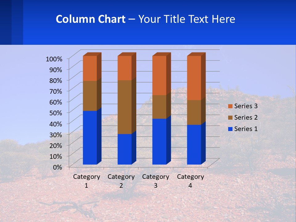 Explore Hiking Sky PowerPoint Template