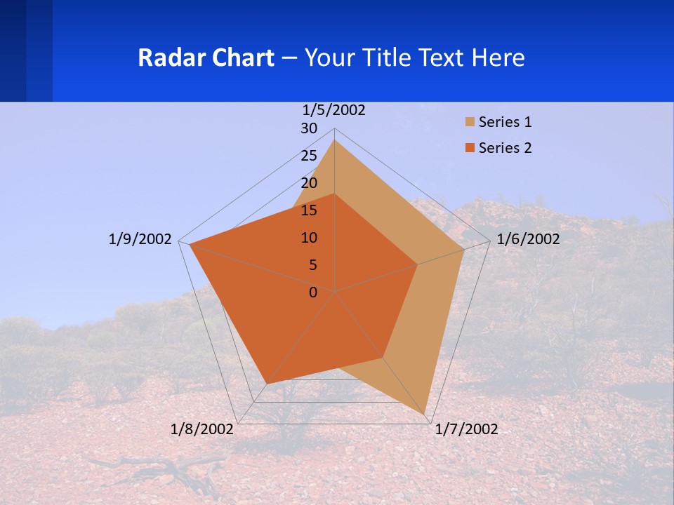 Explore Hiking Sky PowerPoint Template