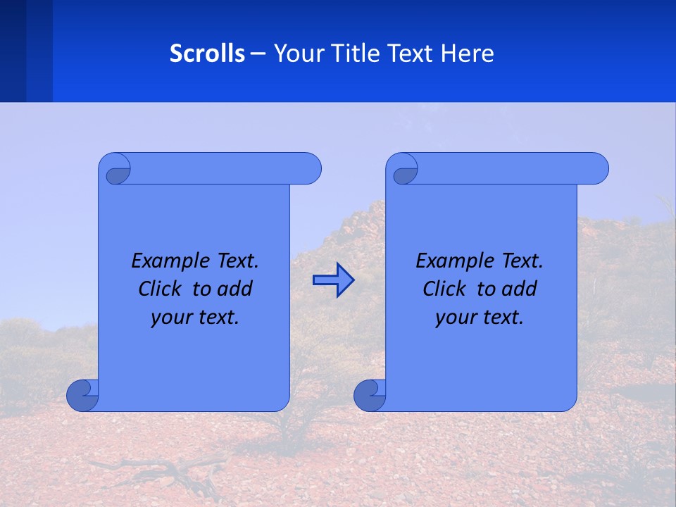Explore Hiking Sky PowerPoint Template