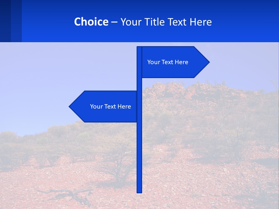 Explore Hiking Sky PowerPoint Template