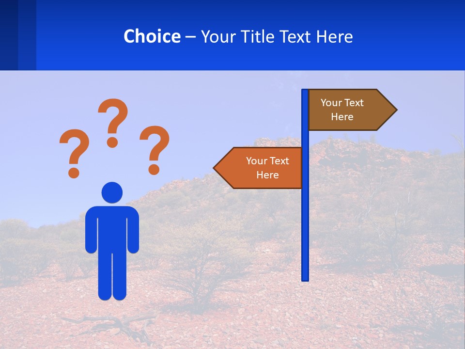 Explore Hiking Sky PowerPoint Template