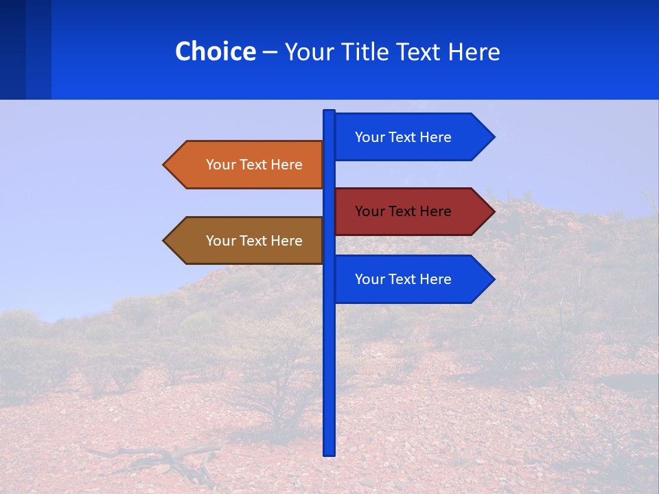 Explore Hiking Sky PowerPoint Template