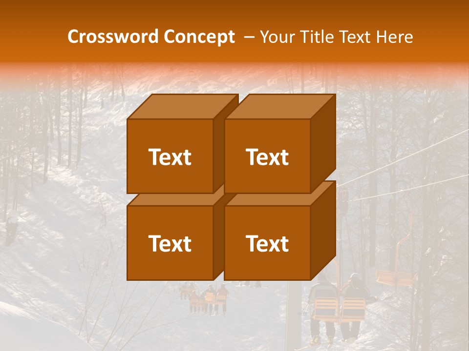 Snowboard Winter Sochi PowerPoint Template