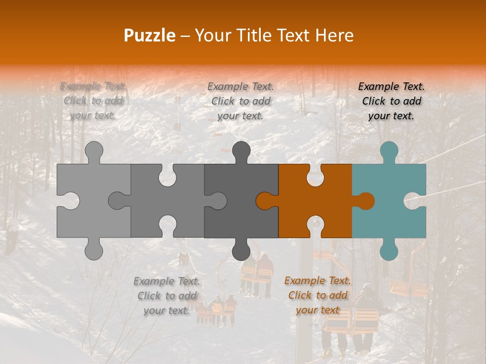 Snowboard Winter Sochi PowerPoint Template