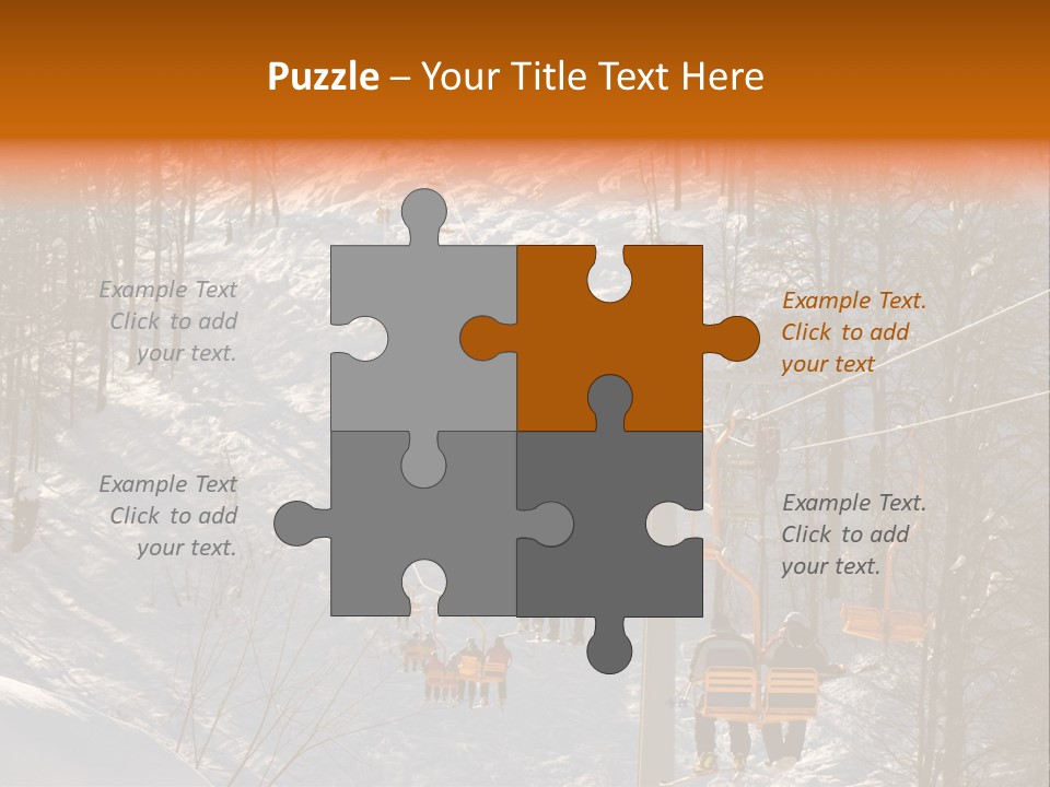 Snowboard Winter Sochi PowerPoint Template