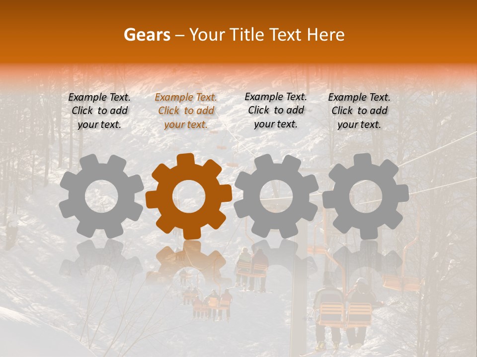 Snowboard Winter Sochi PowerPoint Template