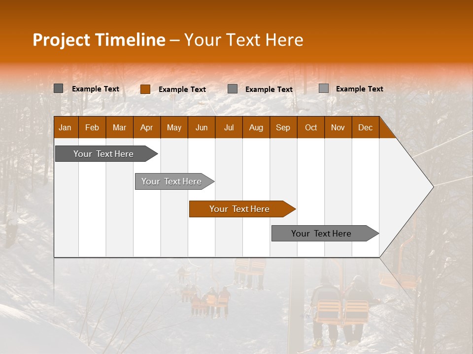 Snowboard Winter Sochi PowerPoint Template