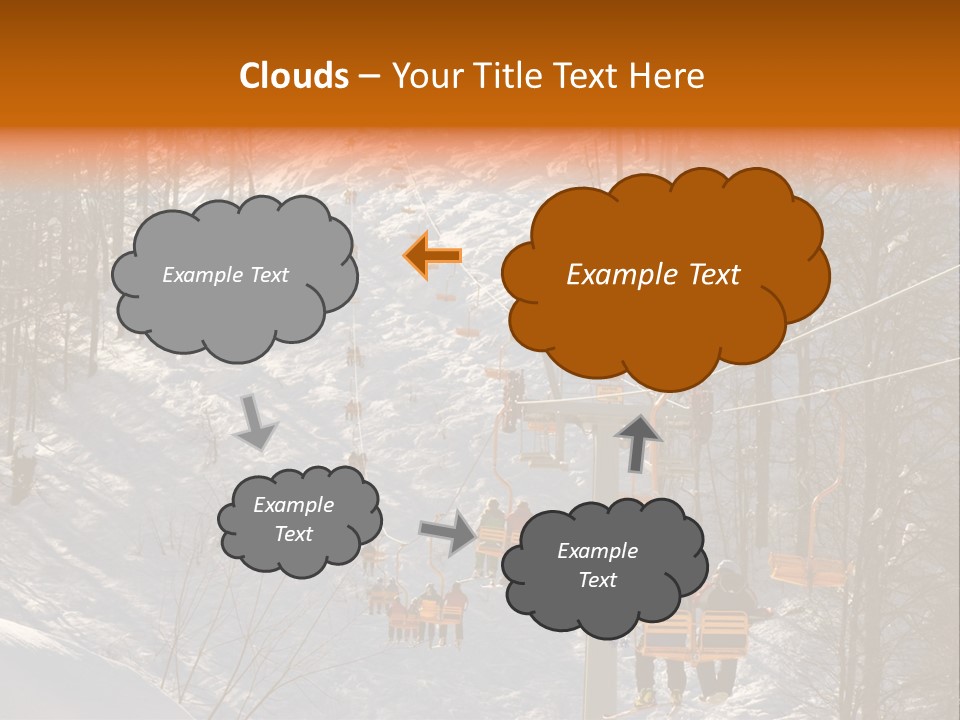 Snowboard Winter Sochi PowerPoint Template