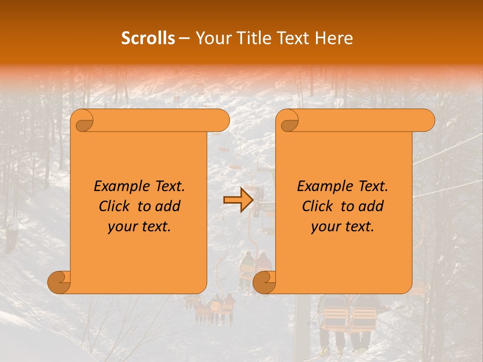 Snowboard Winter Sochi PowerPoint Template