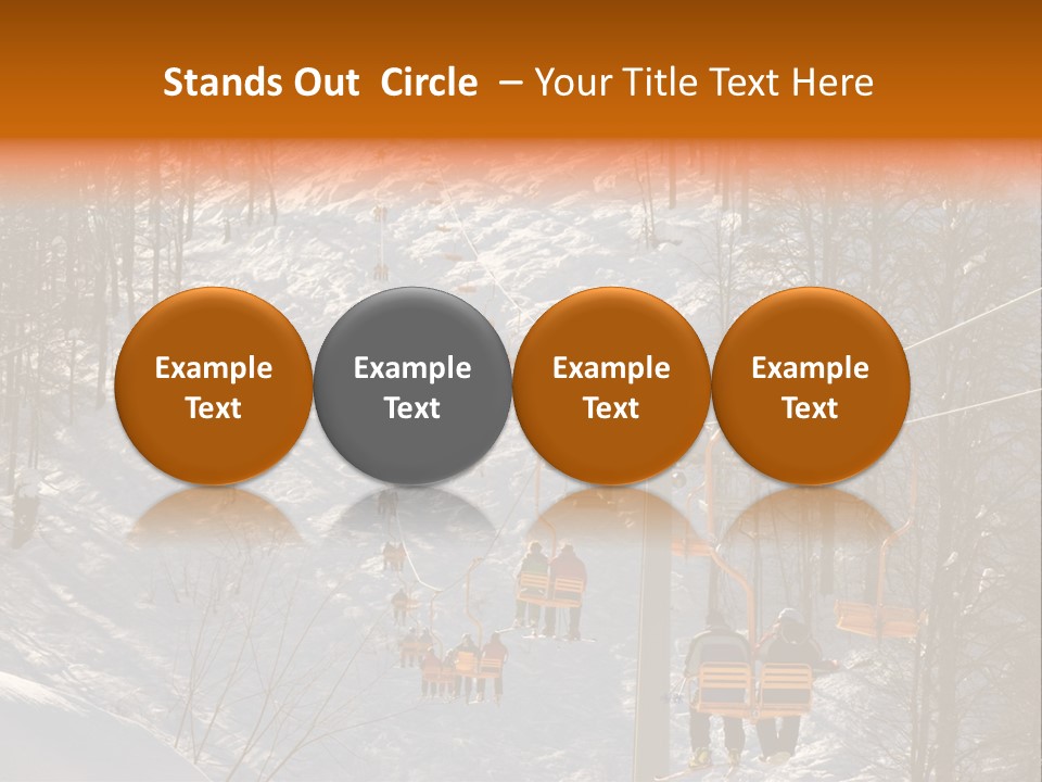 Snowboard Winter Sochi PowerPoint Template