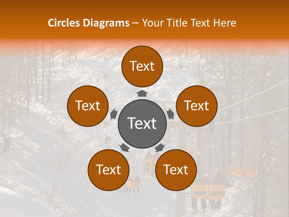 Snowboard Winter Sochi PowerPoint Template