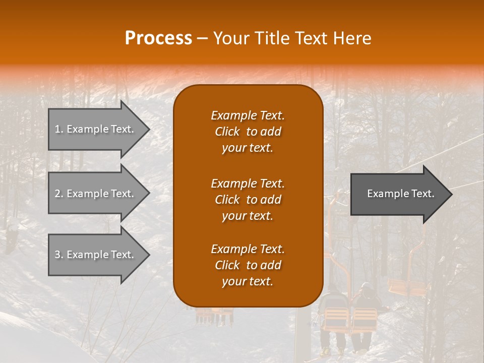 Snowboard Winter Sochi PowerPoint Template