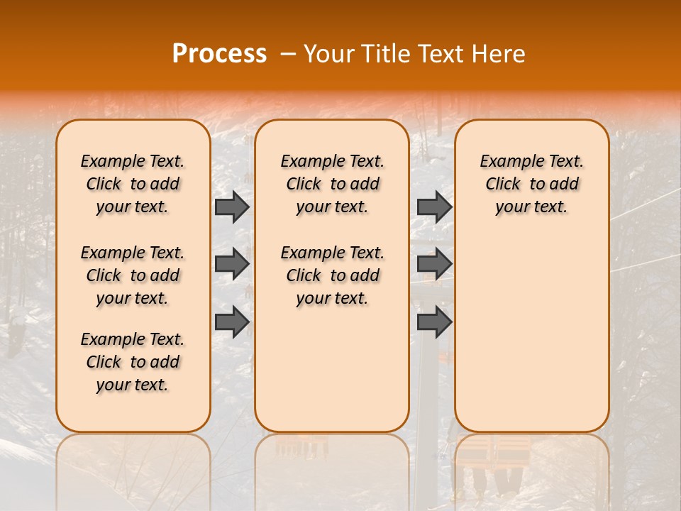 Snowboard Winter Sochi PowerPoint Template