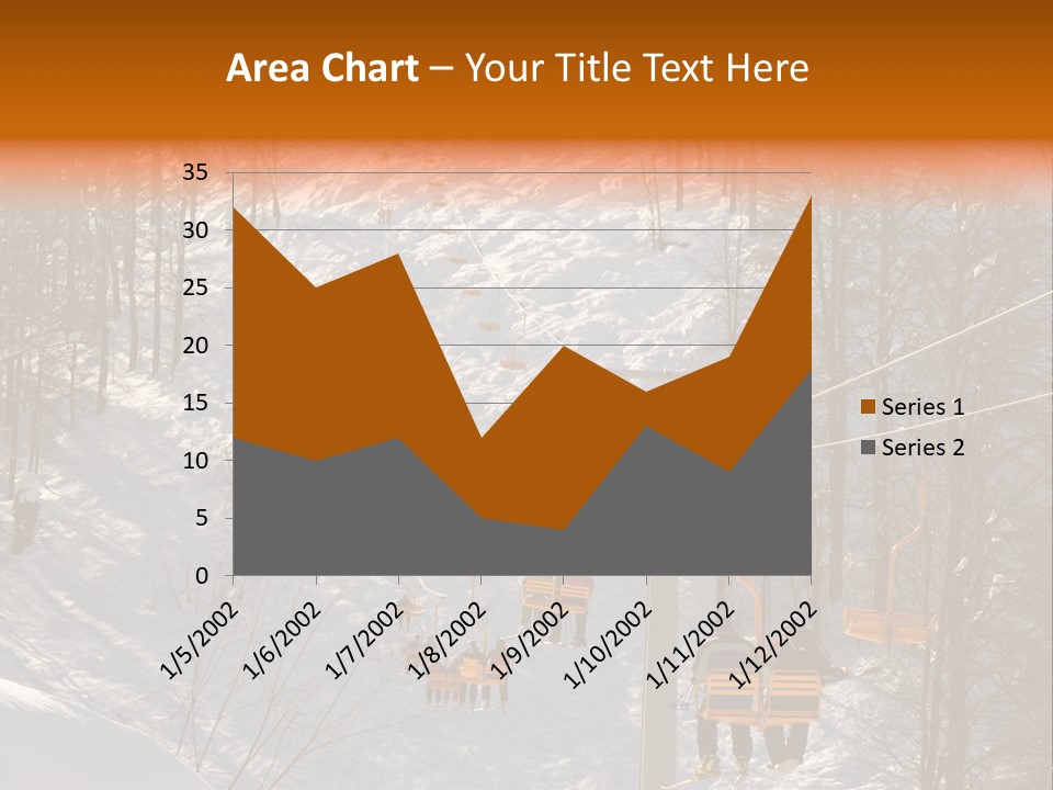 Snowboard Winter Sochi PowerPoint Template