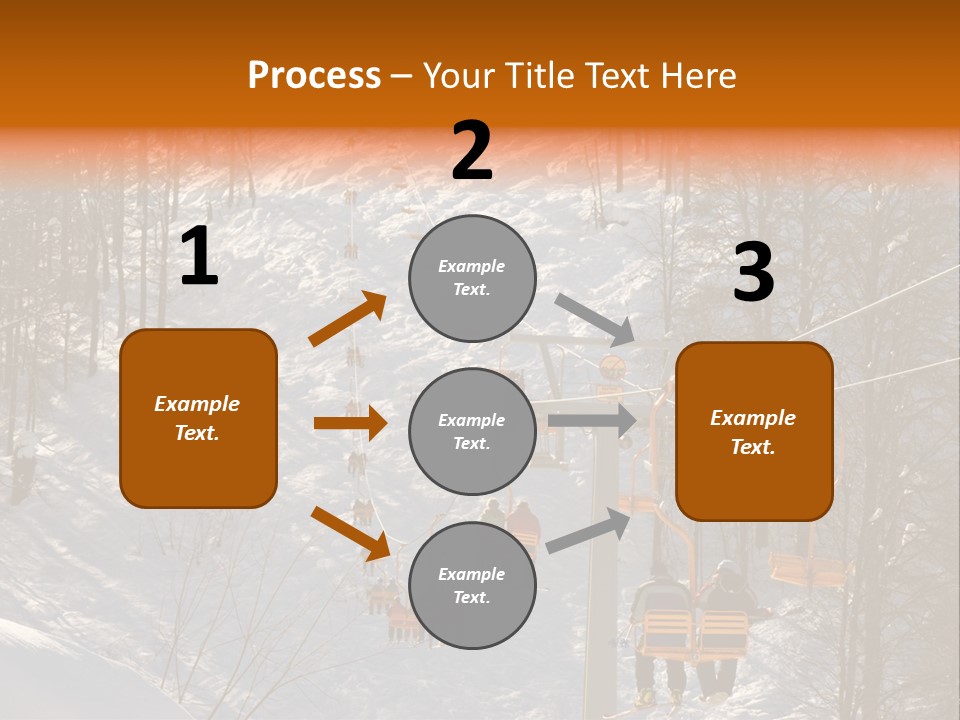 Snowboard Winter Sochi PowerPoint Template