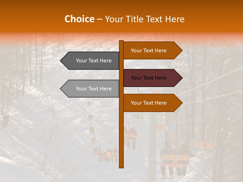 Snowboard Winter Sochi PowerPoint Template