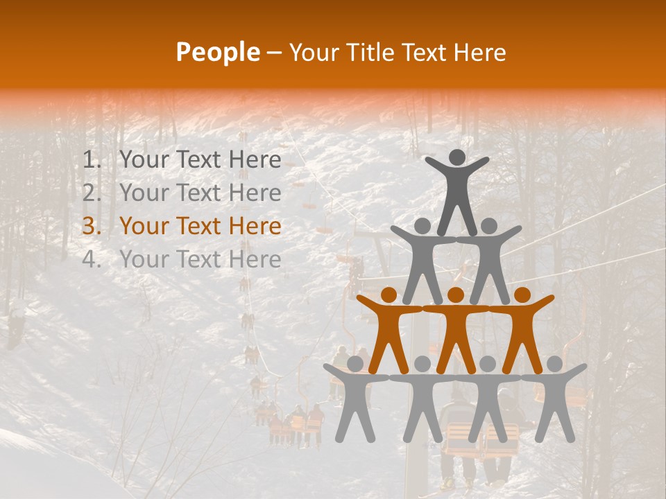 Snowboard Winter Sochi PowerPoint Template