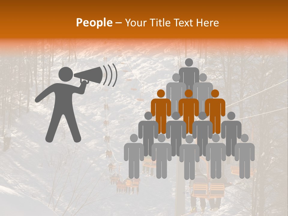 Snowboard Winter Sochi PowerPoint Template