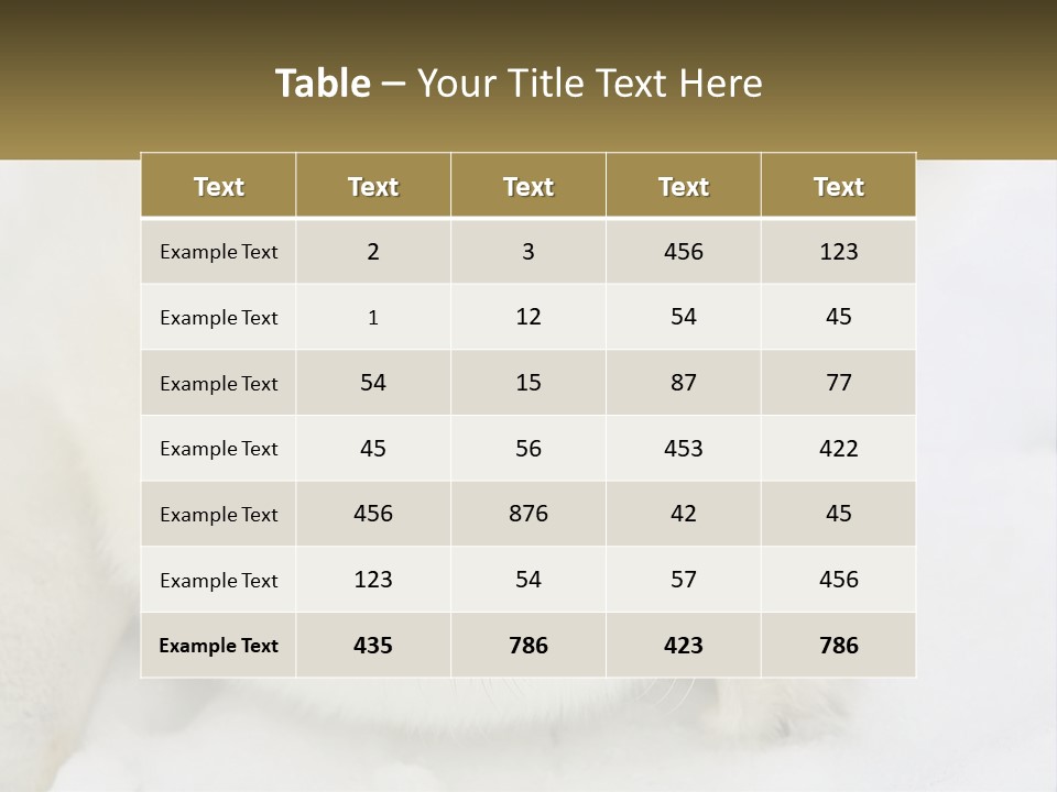 Black Ocean Baby PowerPoint Template