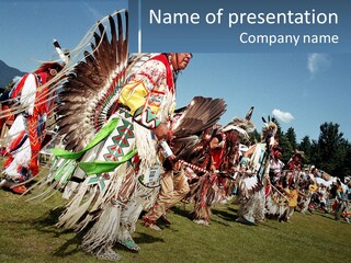 Profile Competition Canadian PowerPoint Template