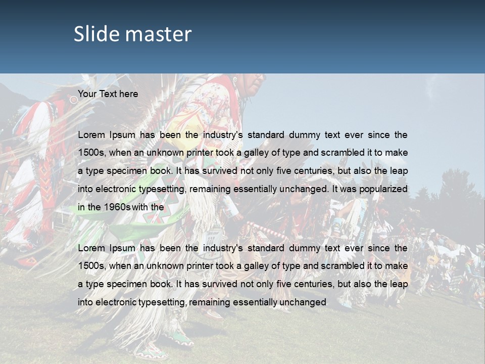 Profile Competition Canadian PowerPoint Template