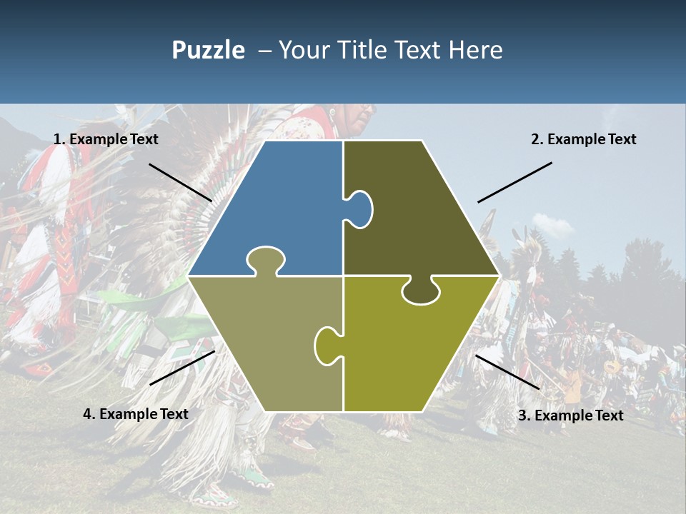 Profile Competition Canadian PowerPoint Template