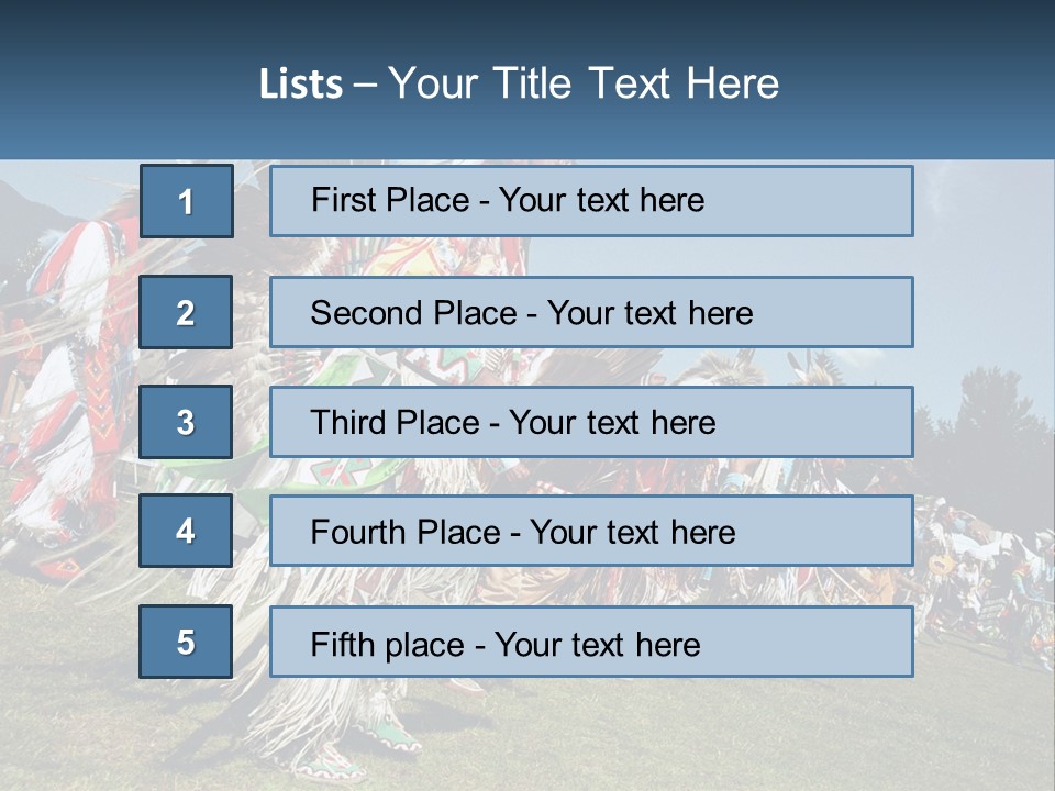 Profile Competition Canadian PowerPoint Template