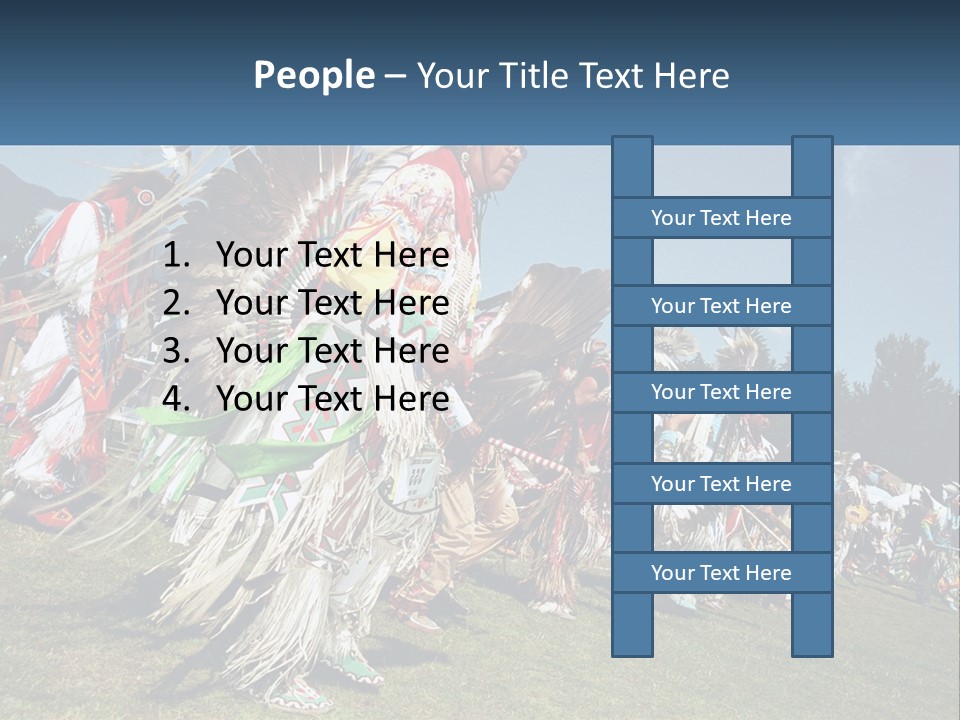 Profile Competition Canadian PowerPoint Template