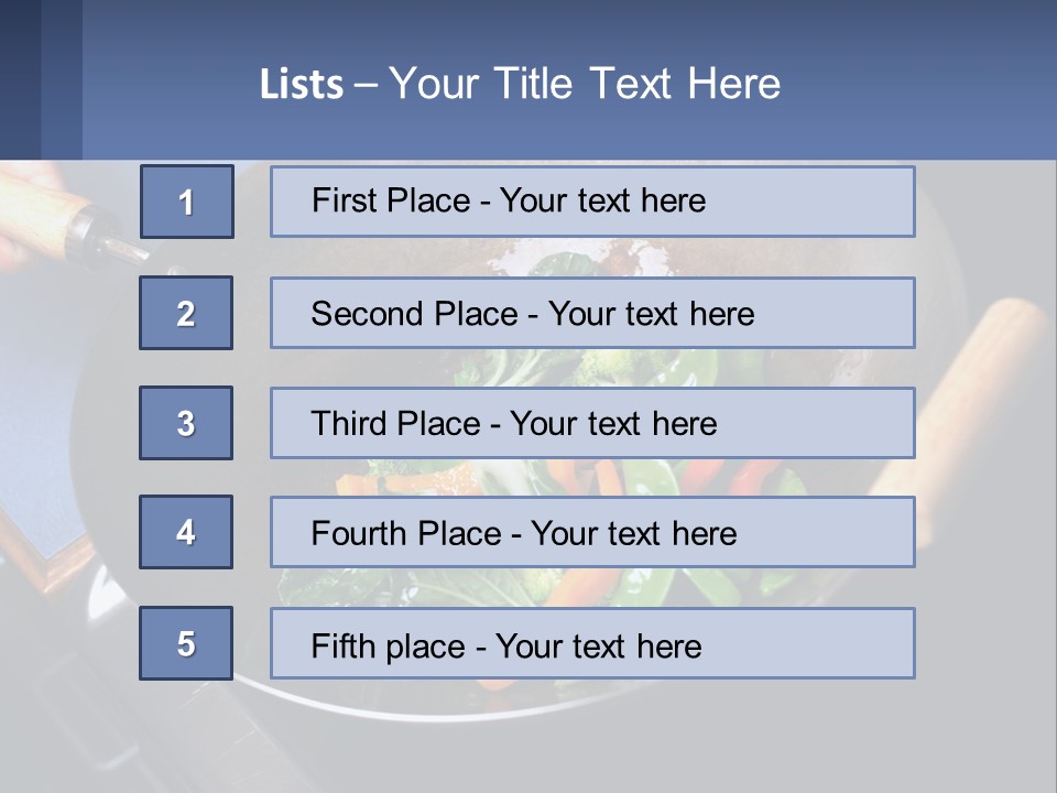 Peas Kitchen Chef PowerPoint Template