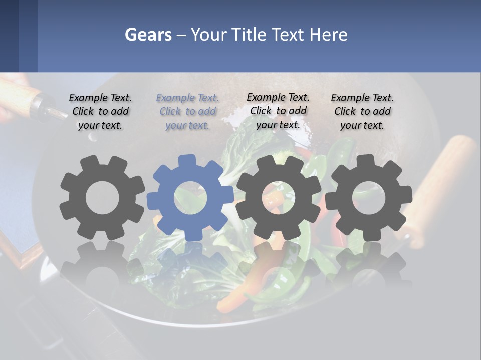 Peas Kitchen Chef PowerPoint Template