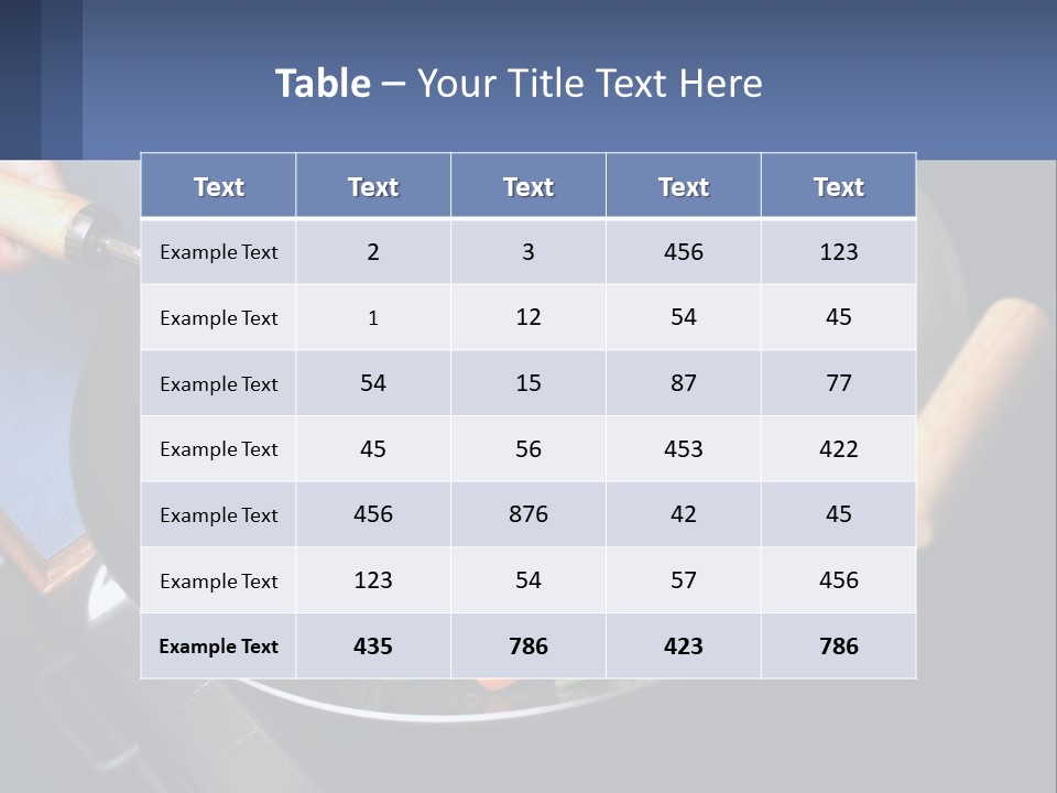 Peas Kitchen Chef PowerPoint Template