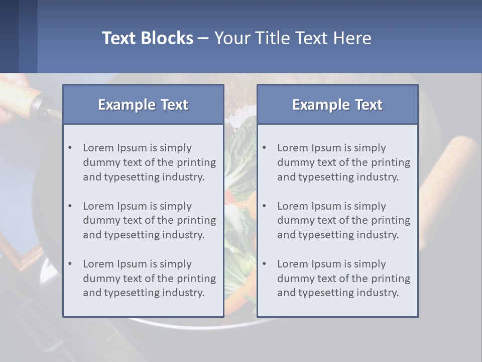 Peas Kitchen Chef PowerPoint Template