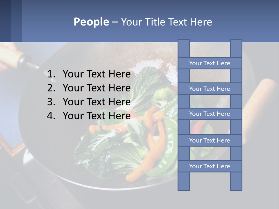 Peas Kitchen Chef PowerPoint Template