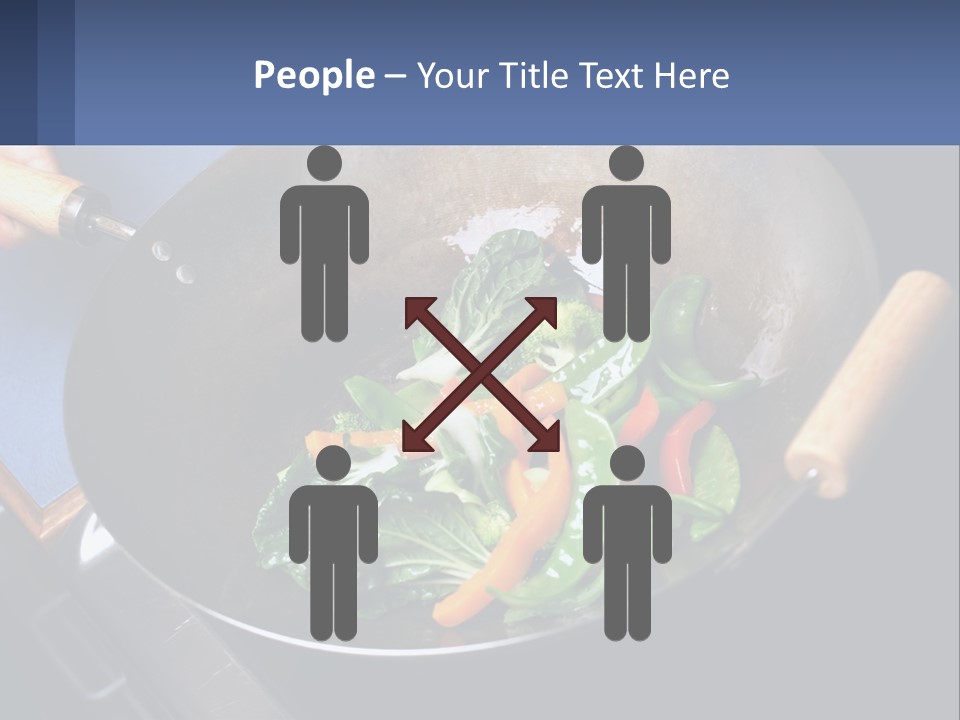 Peas Kitchen Chef PowerPoint Template