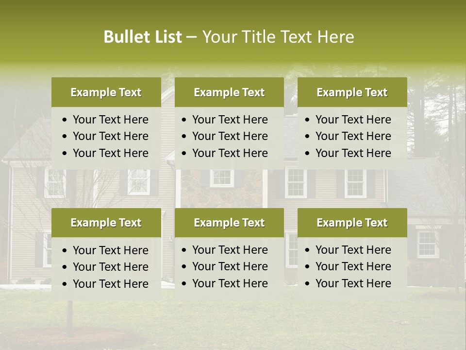 Revival Single Family Residential PowerPoint Template