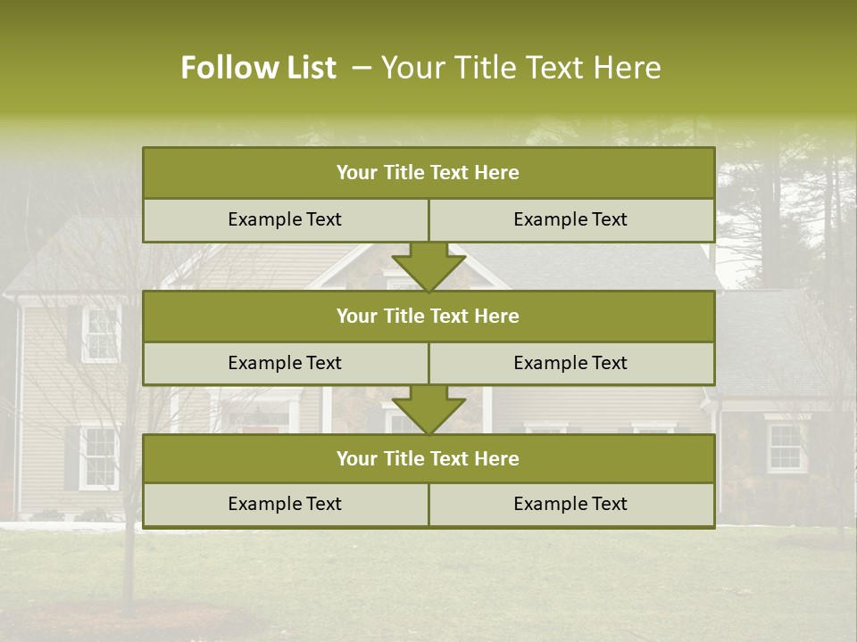 Revival Single Family Residential PowerPoint Template