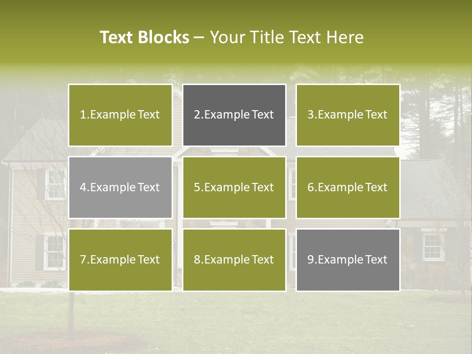 Revival Single Family Residential PowerPoint Template
