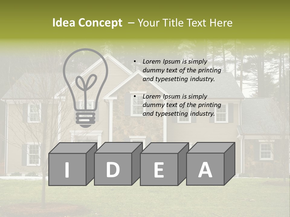 Revival Single Family Residential PowerPoint Template