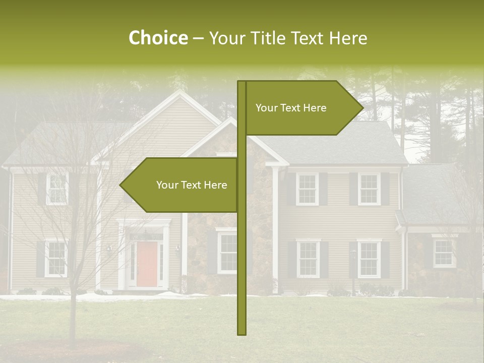 Revival Single Family Residential PowerPoint Template