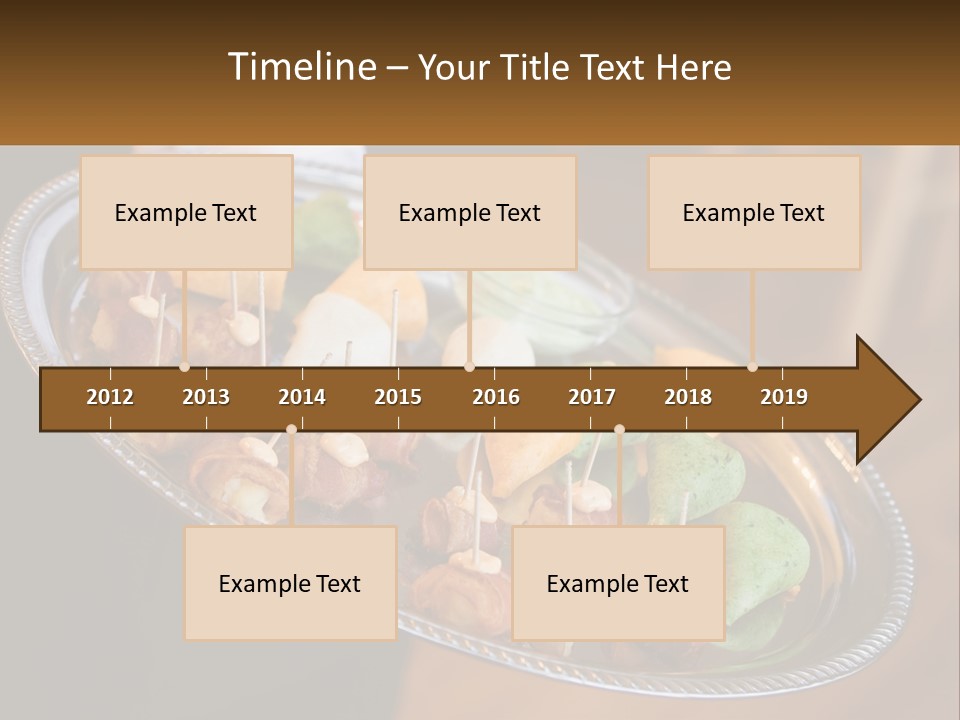 Bacon Marriage Server PowerPoint Template